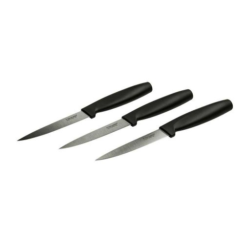 Zestaw noży do obierania Black 3 szt. Functional Form  - FISKARS