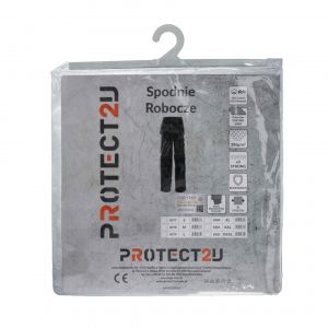 Spodnie robocze z odblaskami rozm. XXL PROTECT2U