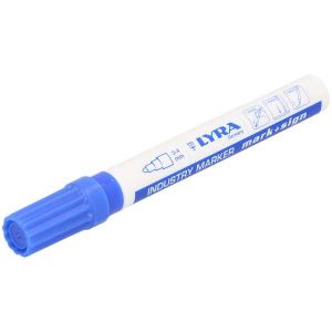 Marker permanentny INDUSTRY niebieski - LYRA 4040051