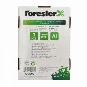 Zestaw narzędzi ogrodowych FLOWER 3 szt. - FORESTER