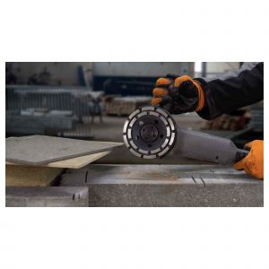 Tarcza diamentowa do szlifowania betonu, podwójny segment, 125 mm Faster Tools