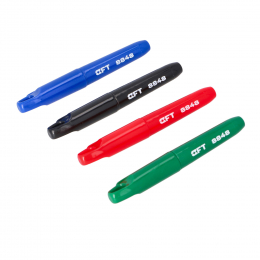 Markery mini 50 sztuk (czarny, czerwony, zielony, niebieski) - FASTER TOOLS