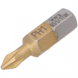 Grot krzyżowy tytanowy PH 1 x 25 mm - WERA